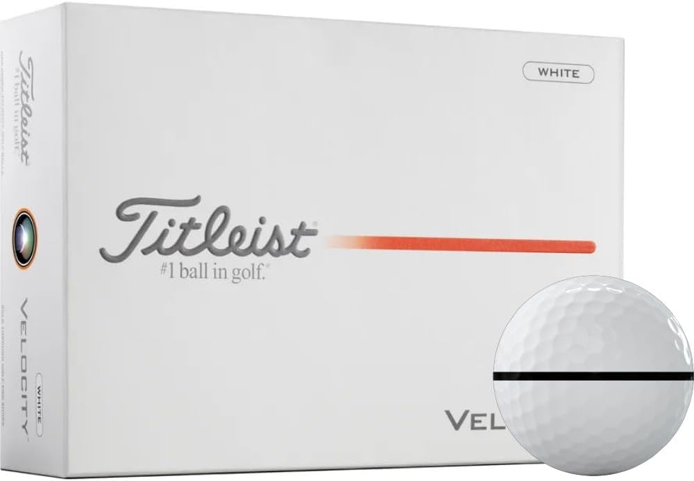 Titleist Velocity AlignXL Golf Balls - 2026 Model