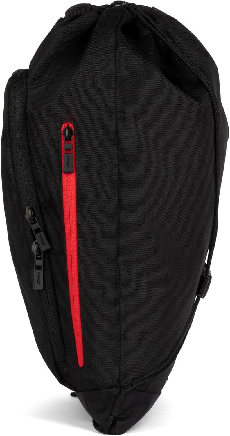 Travel Gear Players Sack Pack Black/Red, 18" X 15" X 1"