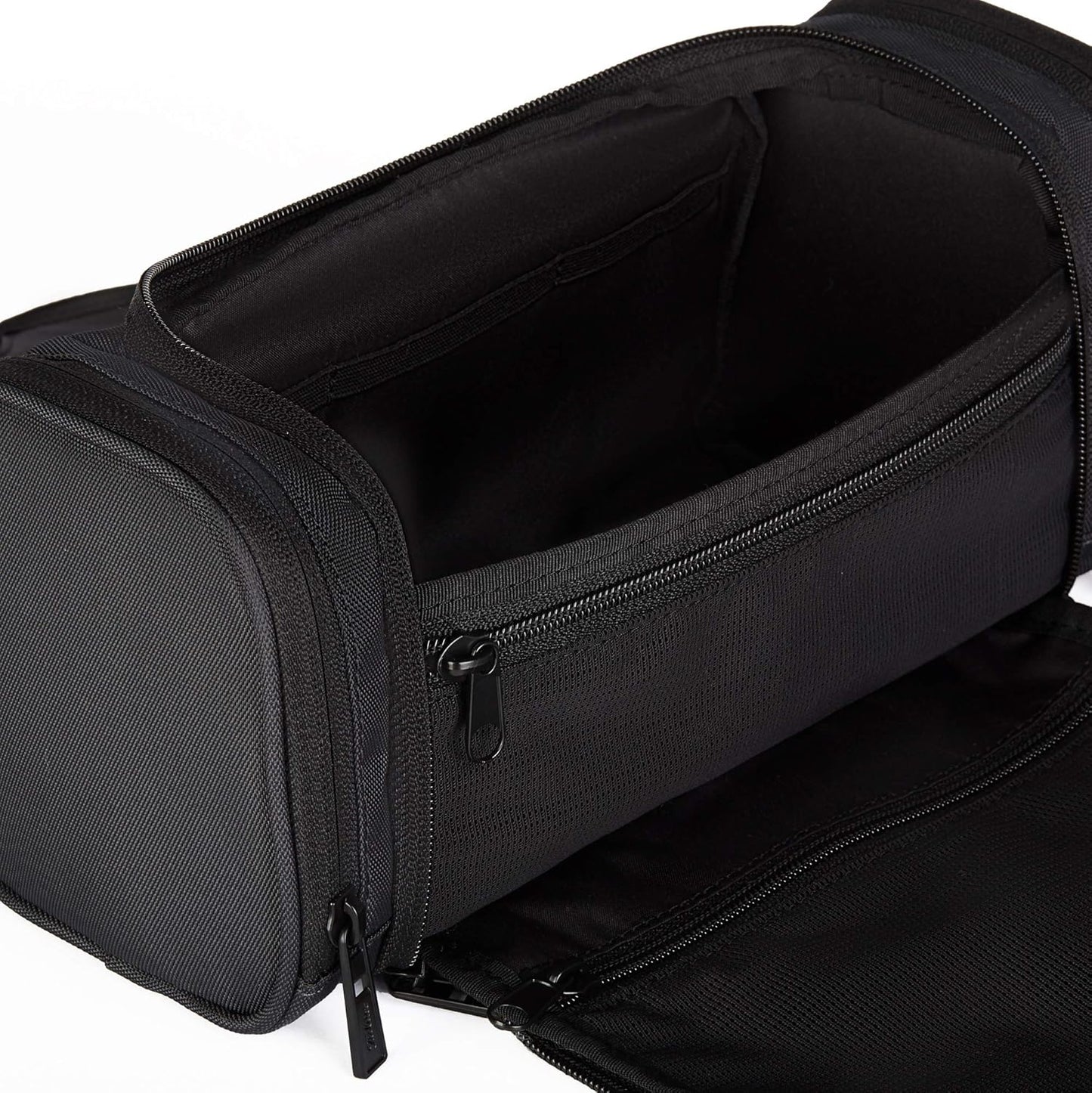 Players Hanging Toiletries Bag Black/Red, 5.5” x 11.5” x 5”