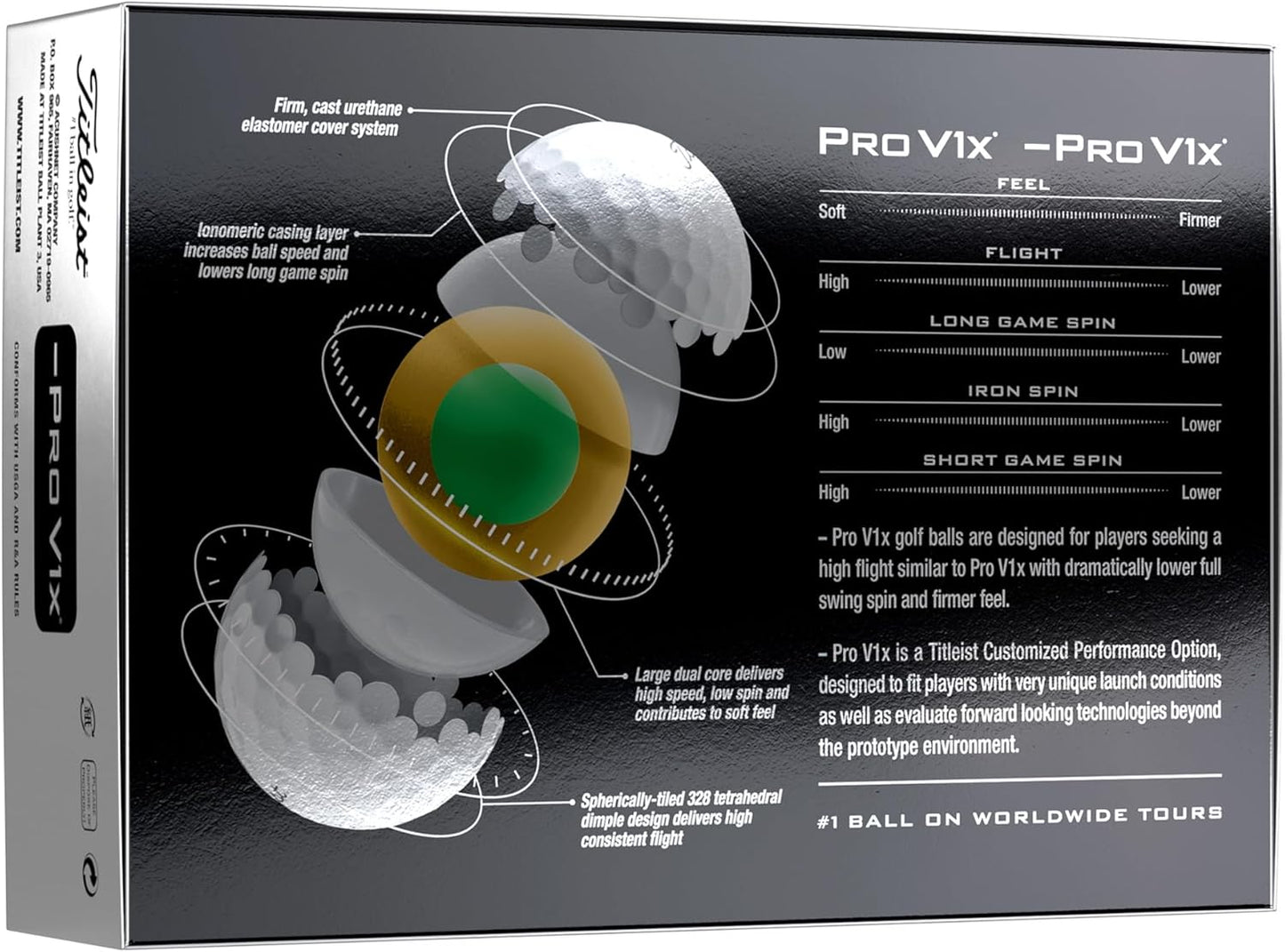 Hot Pro V1x Left Dash Golf Balls