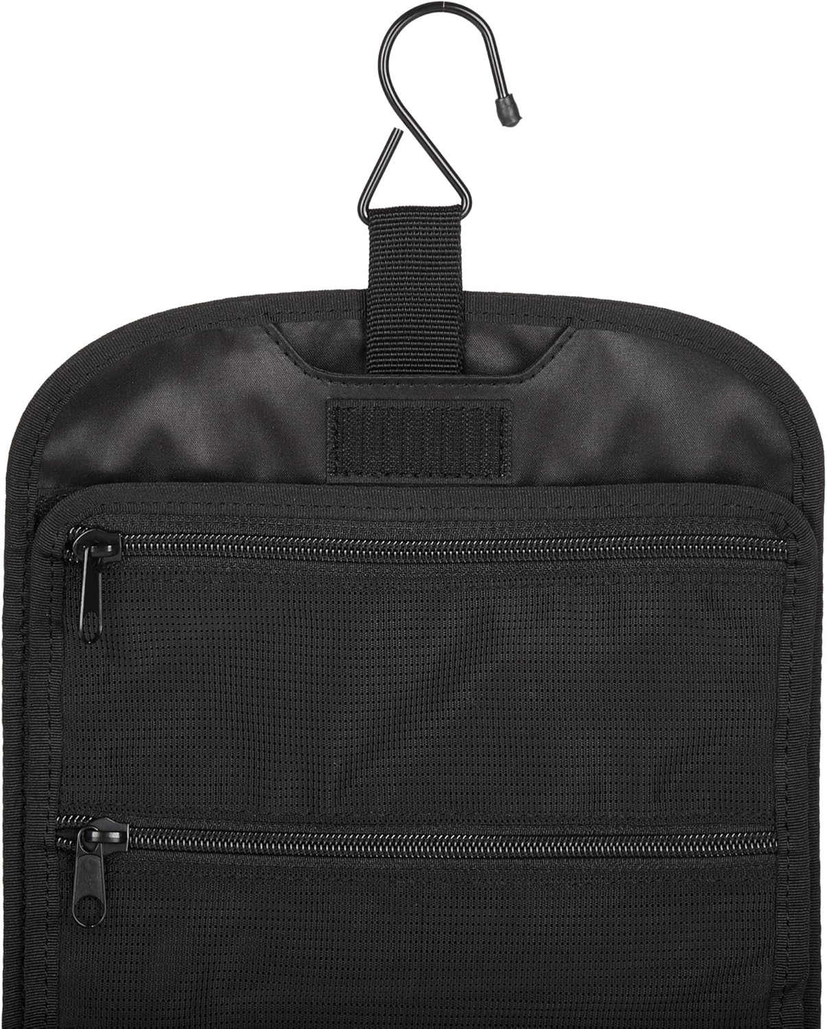 Players Hanging Toiletries Bag Black/Red, 5.5” x 11.5” x 5”