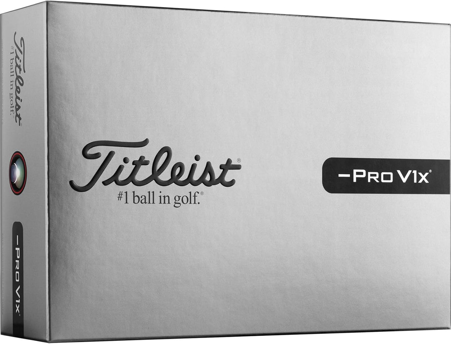 Titleist Pro V1x Left Dash AlignXL Golf Balls - 2026 Model