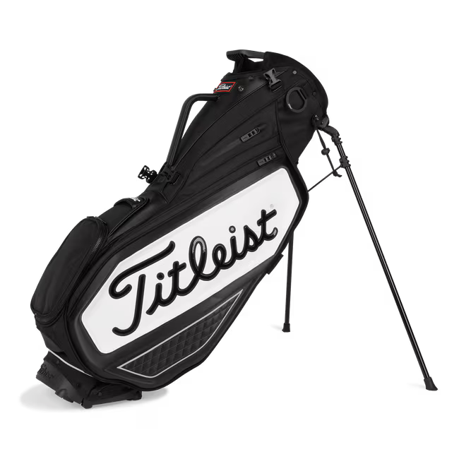 Hot - Premium Stand Bag - Black/White