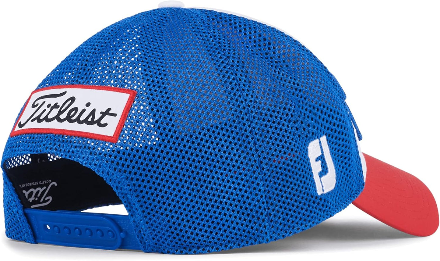 Hot Men's Tour Performance Mesh Golf Hat